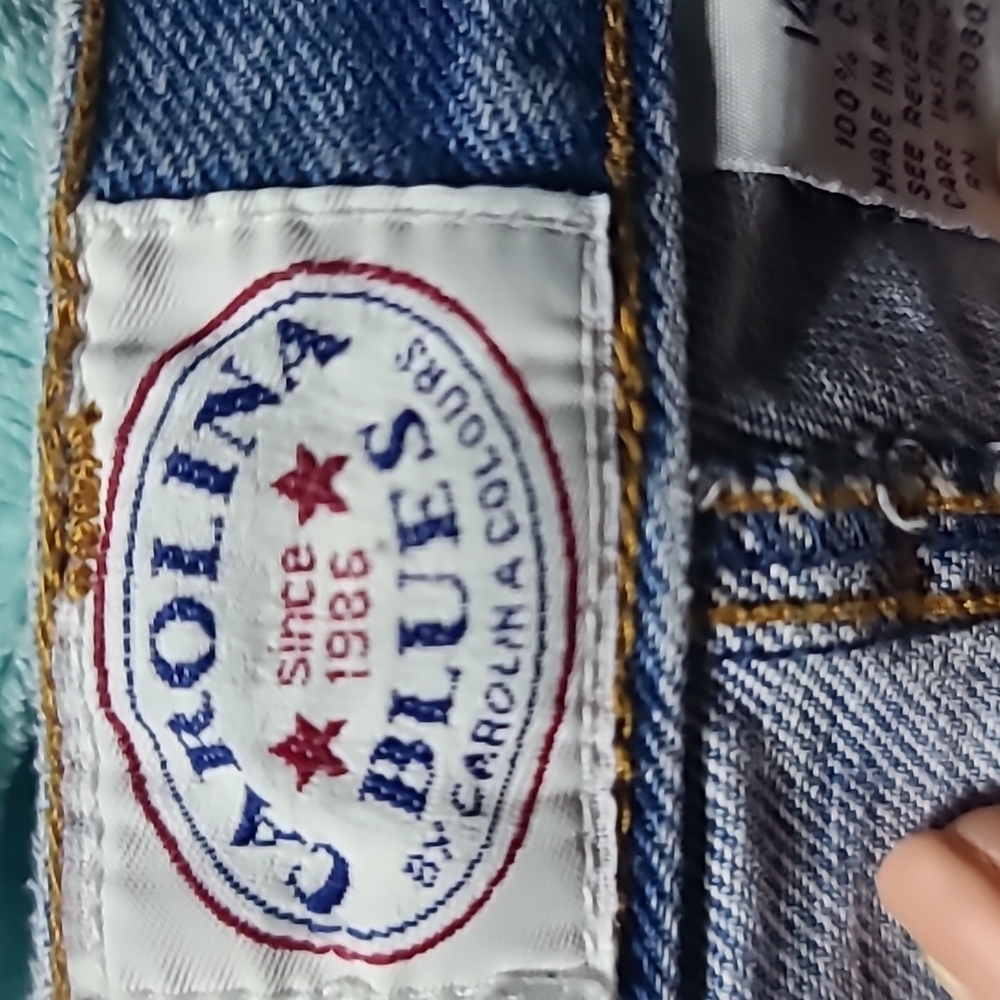 Vintage Carolina Blues mom jeans size 14 fits like a size 12 or 32 - Picture 8 of 10